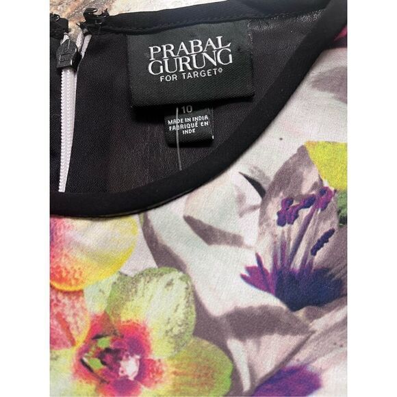 Prabal Gurung for Target dress modern floral sz 10 - Picture 4 of 4